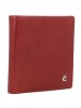 Esquire Toscana Geldbörse RFID Schutz Leder 9 cm braun