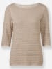 WITT WEIDEN Pullover in beige-ecru-gemustert