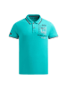CAMP DAVID  Poloshirt 'Oceanfront' in türkis