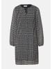 comma Kleid kurz in Schwarz