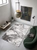 KADIMA DESIGN Läufer Abstrakt pflegeleicht Wohnzimmer Schlafzimmer Flur Esszimmer in Grau