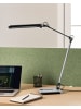 Beliani Büroleuchten AQUILA in Silber/Schwarz - (W) 20 x (H) 107 x (L) 20 cm