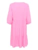 Cream Kleid CRVenta A-shape in Begonia Pink