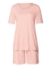 Hanro Schlafanzug Anouk in Pink blaze