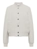 Cecil Blouson aus Fake Wool in Light Greige Melange