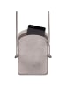 DuDu Colorful Minorca Handytasche Leder 12 cm in silber