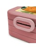 Mr. & Mrs. Panda MEPAL Bentobox Bär Prüfung Design mit Spruch in Rot Pastell