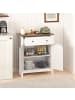 COSTWAY Buffetschrank 80 x 40 x 92 cm in Weiß