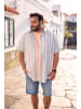 Men Plus Kurzarm T-Shirt in neon orange