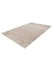 Vivorum Wohnzimmer Teppich – Kurzflorteppich Catcher 125 in silber - beige