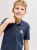 JACK & JONES Junior Poloshirt kurzarm Jjalliance in Dunkelblau