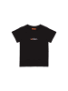 smiler. T-Shirt mini-laugh. in SCHWARZ