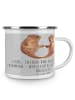 Mr. & Mrs. Panda Tasse Hochzeit Liebe Lachen mit Spruch in Heather Grey