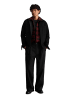 Marc O'Polo DENIM Interlock-Overshirt regular in Schwarz