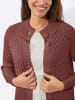 WITT WEIDEN Long-Strickjacke in rotbraun