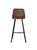 home24 Barstuhl Luhi (2er-Set) in Espresso