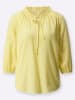 Sieh an! Bluse in zitrone