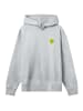 F4NT4STIC Hoodie Tennis Bestickt in grau meliert