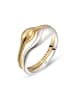 Elli Ring 925 Sterling Silber in Zweifarbig