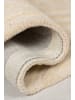 KADIMA DESIGN Handgetufteter Wollteppich in Pastellfarben in Beige