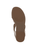 Caprice Sandale in PLATIN METAL.
