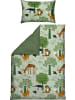Erwin Müller Renforcé Kinder-Wendebettwäsche in grün