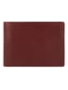 Leonhard Heyden Cambridge Geldbörse Leder 10 cm in rotbraun
