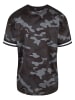 Urban Classics Mesh-T-Shirts in darkcamo