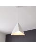 Licht-Erlebnisse Pendelleuchte (B)23 x (L)20 cm in Weiß