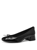 Tamaris Flache Pumps in Schwarz