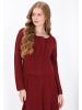 DreiMaster Women Cardigan in burgundy
