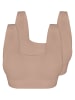 Sassa 2er Pack Bustier in sand