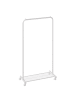 SONGMICS Kleiderständer Pataye in Weiß - (B)74 x (H)158.3 x (T)40.6 cm