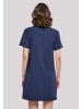 F4NT4STIC T-Shirt Dress Honolulu in lightnavy