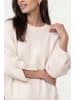 monari Eleganter Strickpullover mit Knopfdetails in Pearly
