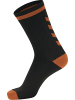 Hummel Hummel Low Socken Elite Indoor Multisport Erwachsene Schnelltrocknend in BLACK/ORANGE TIGER