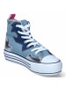 Cafe Noir High Sneaker in Blau