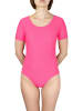 Aquarti Mädchen Gymnastikanzug Kurzarm in magenta
