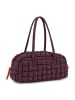 Les Visionnaires Unio Zicke Schultertasche 35 cm dark wine