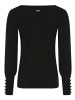 Laura Scott V-Ausschnitt-Pullover in schwarz