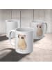 Mr. & Mrs. Panda Becher Plumplori Glücklich ohne Spruch in Weiß