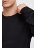 BLEND Strickpullover BHZap 20716652 ME Schlichter Strickpullover mit Melierung in nachtschwarz