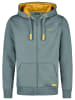 DENIMFY Sweatjacke DFLeo in Petrol
