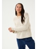 Kaffe Strickpullover KAgerdi Regular fit in Turtledove Melange