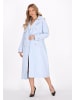 faina Women Coat in light blue