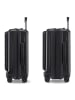 Stratic Phoenix 4 Rollen Kabinentrolley S 55 cm mit Dehnfalte black