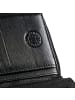 Greenburry Nappa Geldbörse RFID Schutz Leder 14 cm black-tan