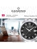 Candino Analog-Armbanduhr Candino Classic silber groß (ca. 41mm)