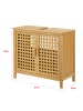 en.casa Waschbeckenschrank Ingmarsö in Beige (H)60cm (B)67cm (T)30cm