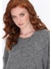 DreiMaster Vintage Women Sweater in grey melange